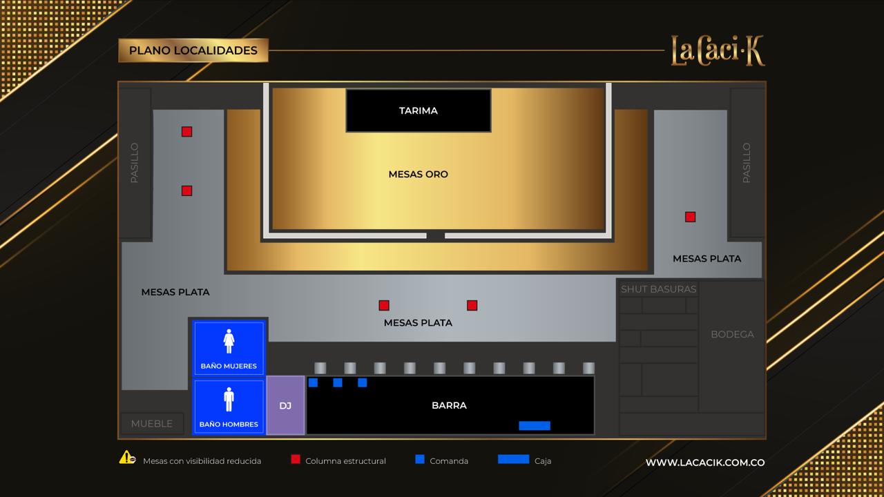 Ubicaciones - La Caci·k